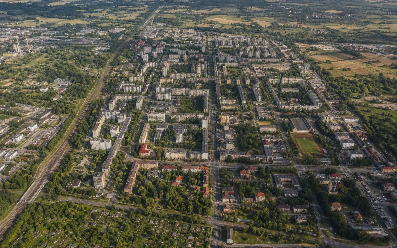 Mapa Tychów: dzielnice, plan miasta i układ ulic dla nowych mieszkańców
