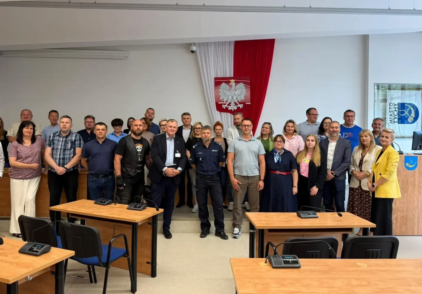 Tychy: spotkanie służb w sprawie procedur na wypadek fałszywych alarmów